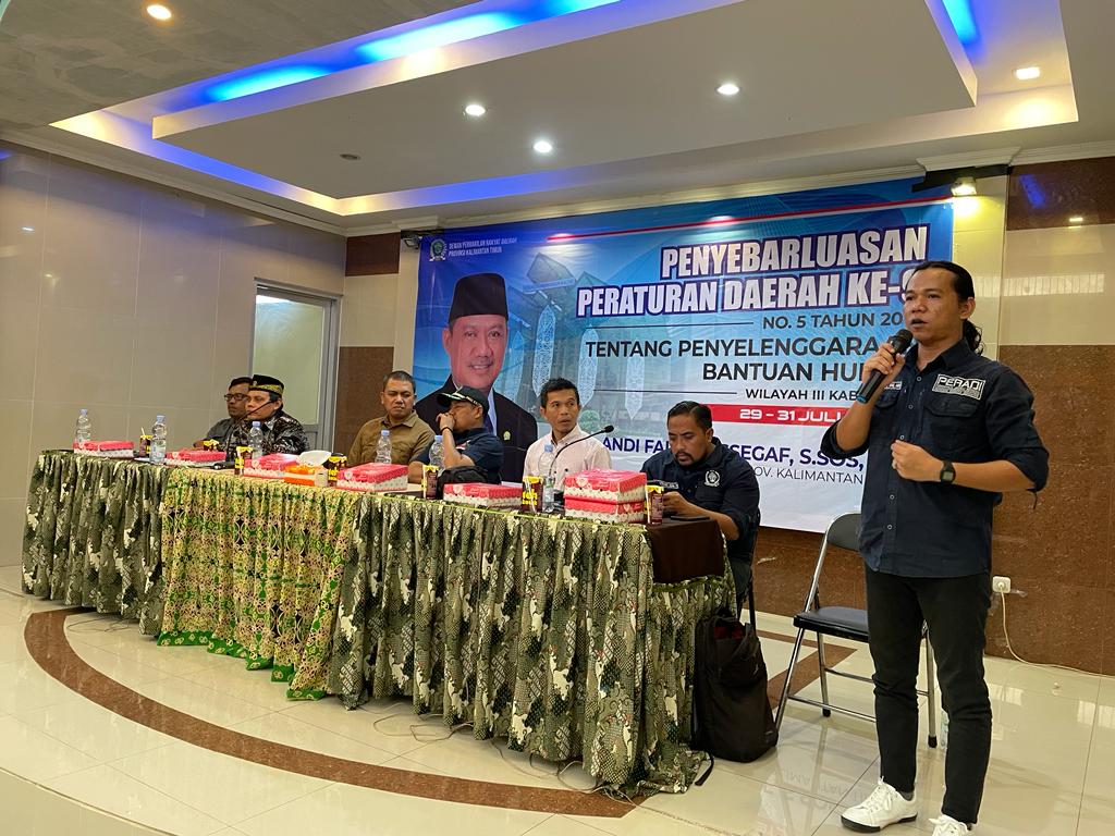 Perda Bantuan Hukum diharapkan membantu masyarakat tidak mampu yang kesulitan demi mendapatkan keadilan.